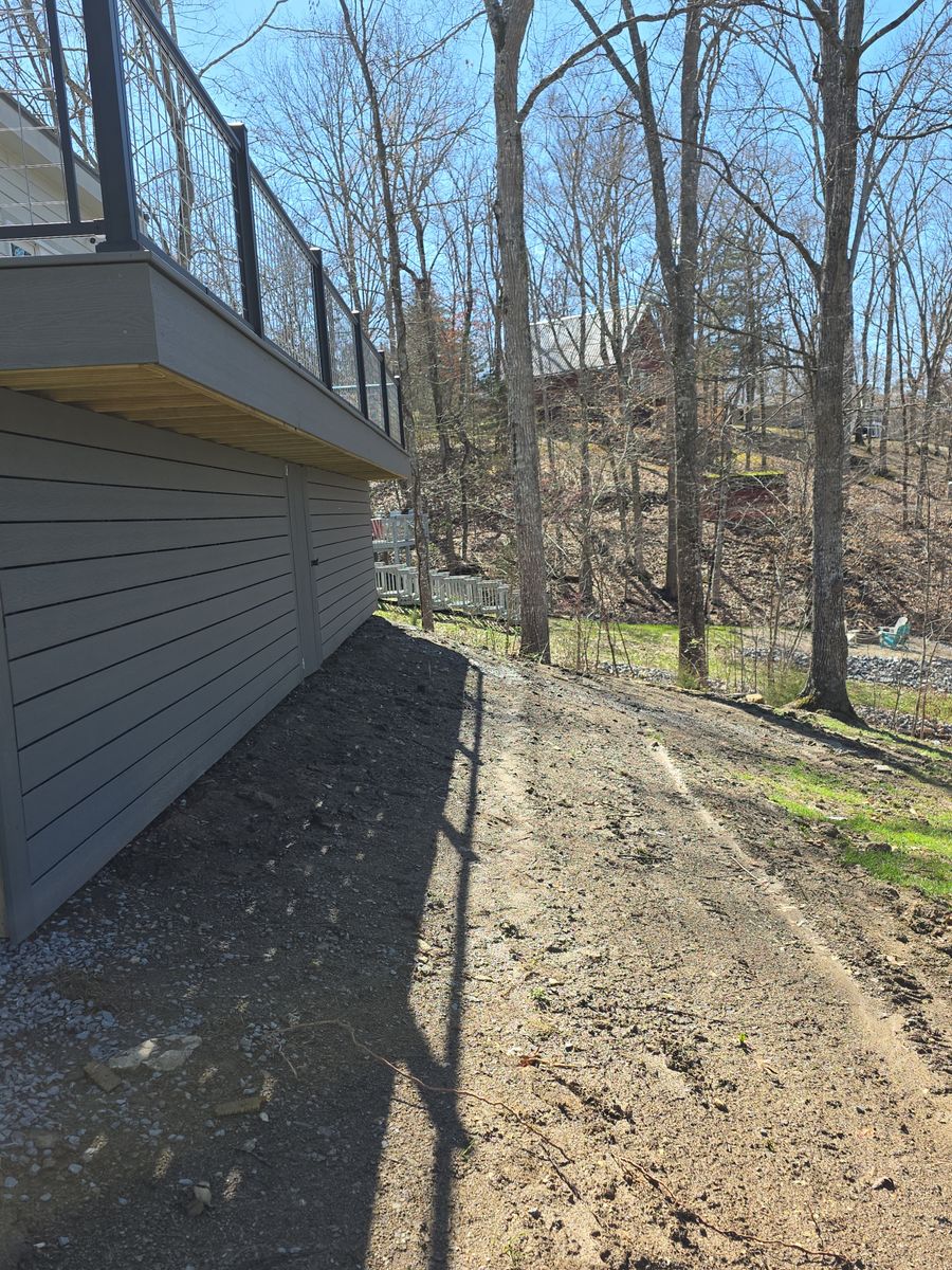Deck Construction for Clear Path Contracting & Services Inc. in New Tazewell, TN