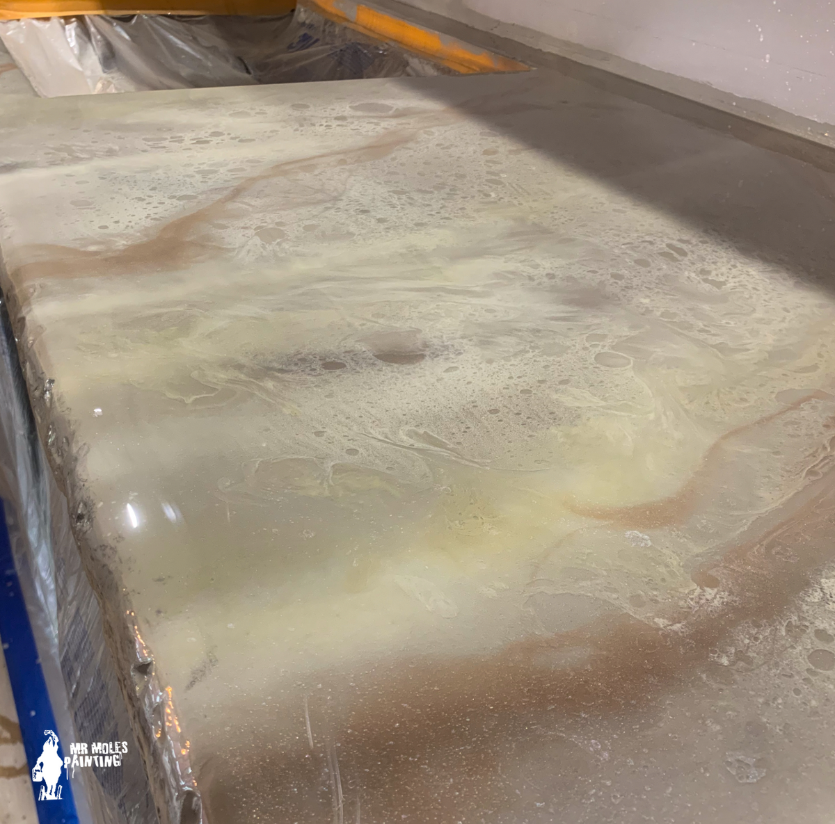 Epoxy Flooring for Mr. Mole's Painting in Bemidji, MN