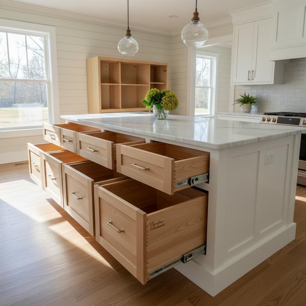 Kitchen Cabinets for Carolina Woodworks in Lyman, SC