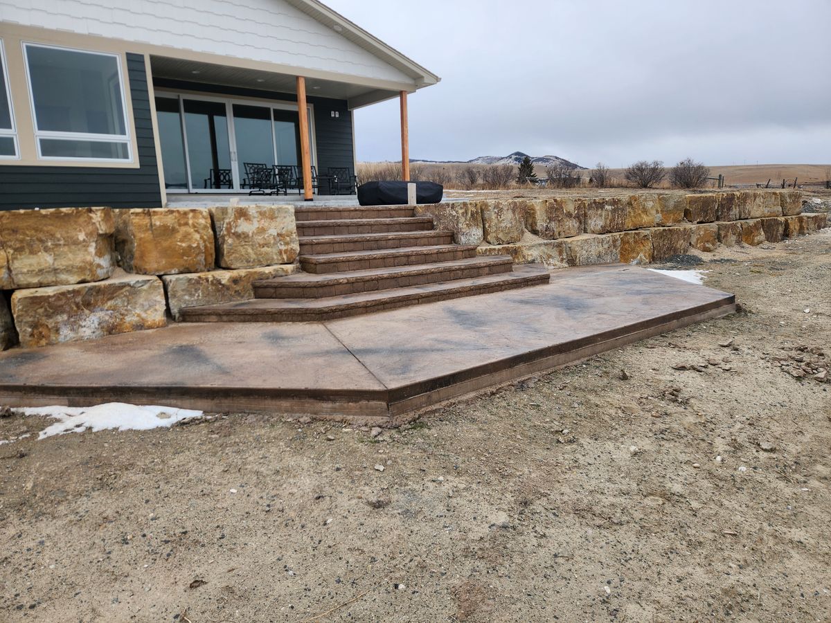 Site Preparation for Z & S Construction in Billings Heights, MT