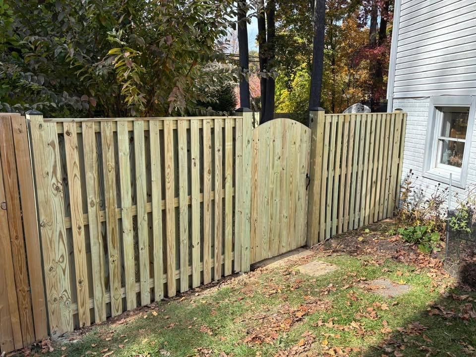 Fence Installation for W D Giampa Lawns and Landscape Inc. in Manassas, VA