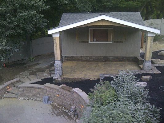 Patio Design & Construction for Raysco Contracting in Douglassville, PA