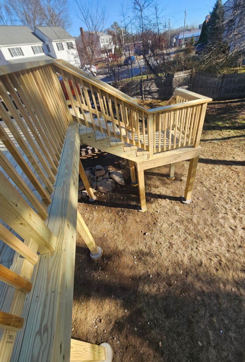 Deck Craftsmanship Services for South Coast Decks LLC in Mansfield, MA