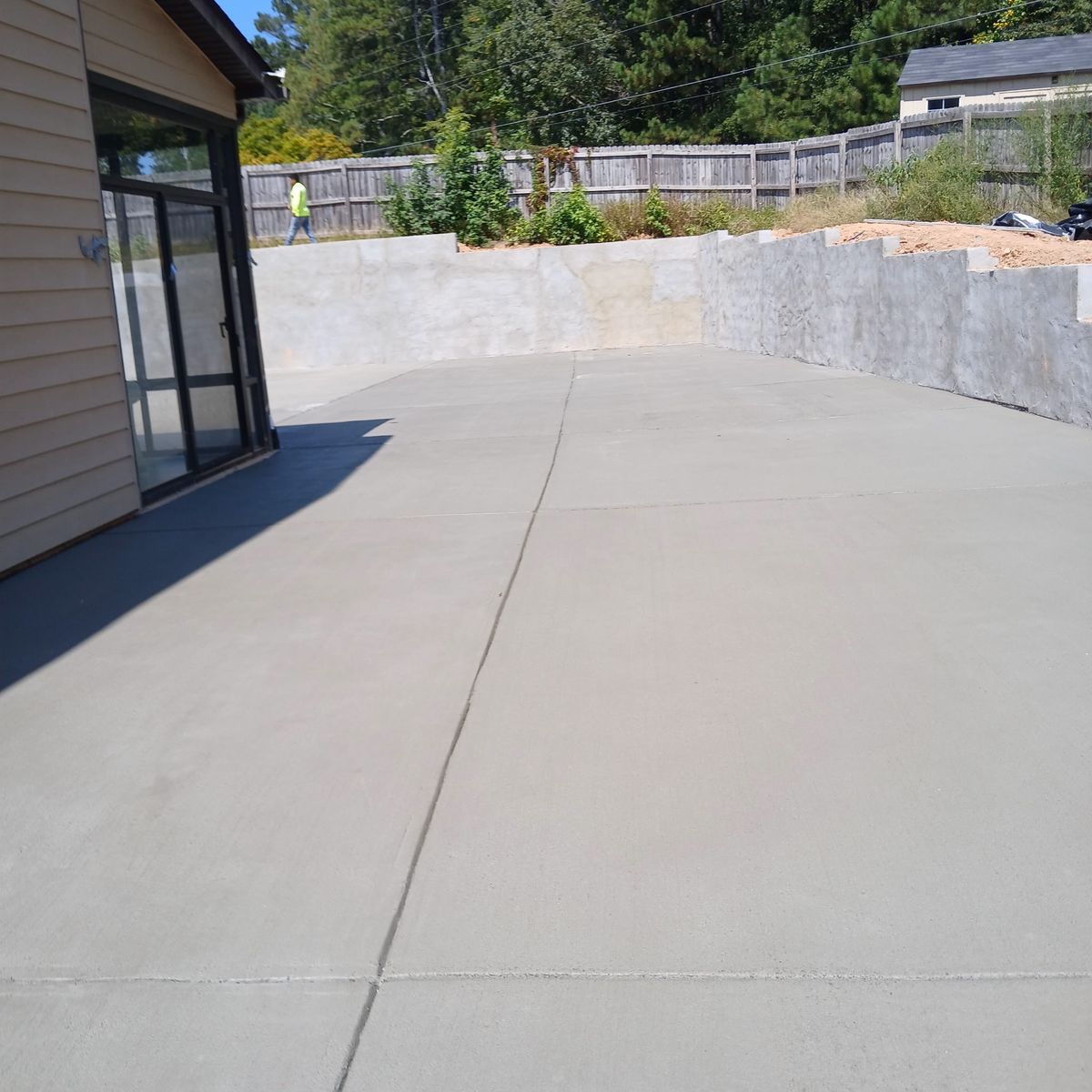 Concrete Slab Construction for A&A CONCRETE LLC in Lake City, GA