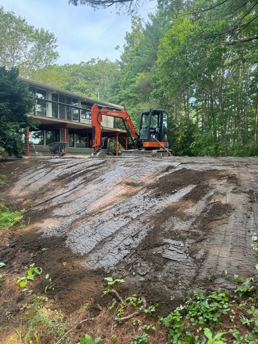 Land Clearing for Soil Builders LLC in West Durham, ME