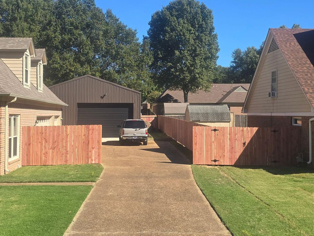 Fence Installation for Stewart Fencing in Mason, TN