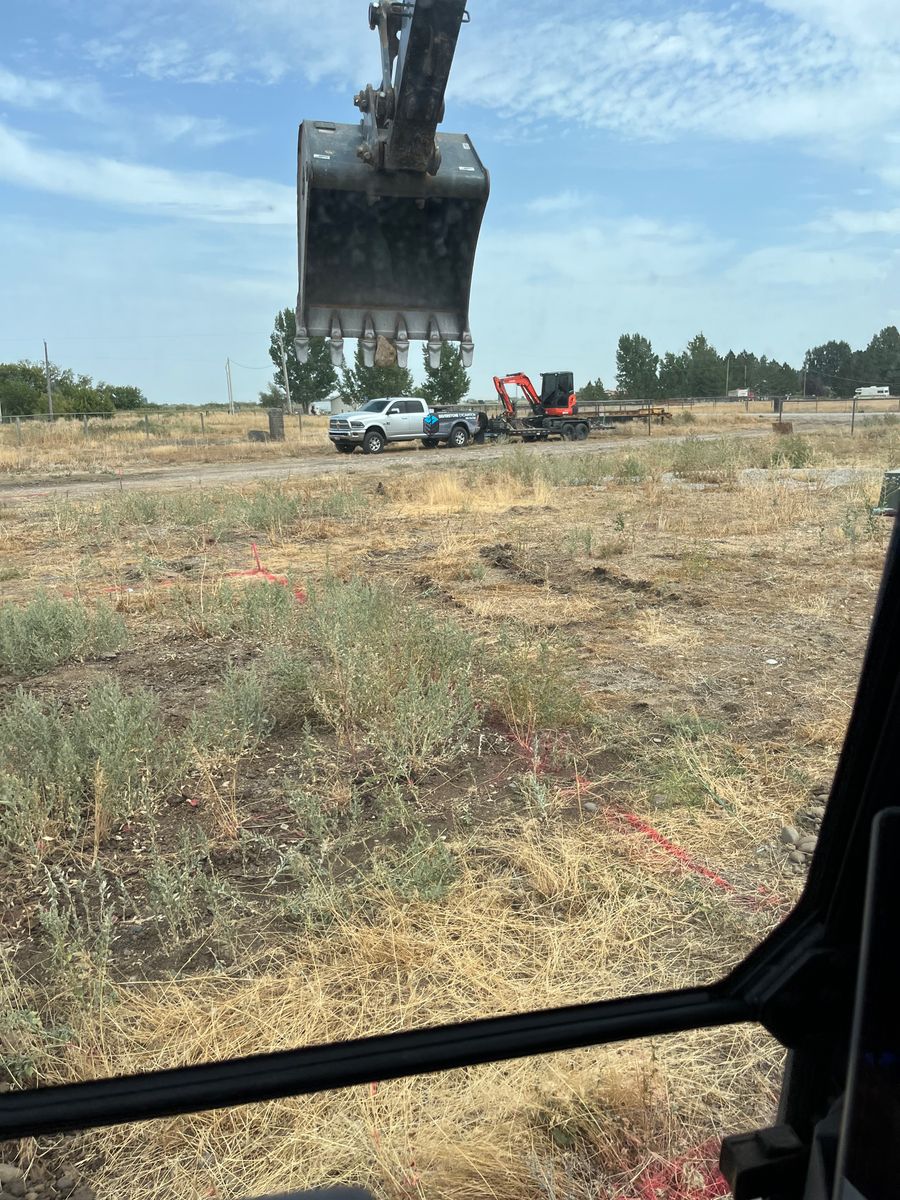 Site Preparation for SilverStone Excavation in Rigby, ID