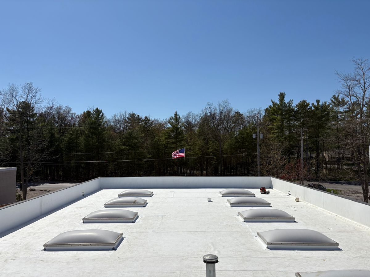 Single ply system replacements. for Watershed Commercial Roofing L.L.C in Hesperia, MI