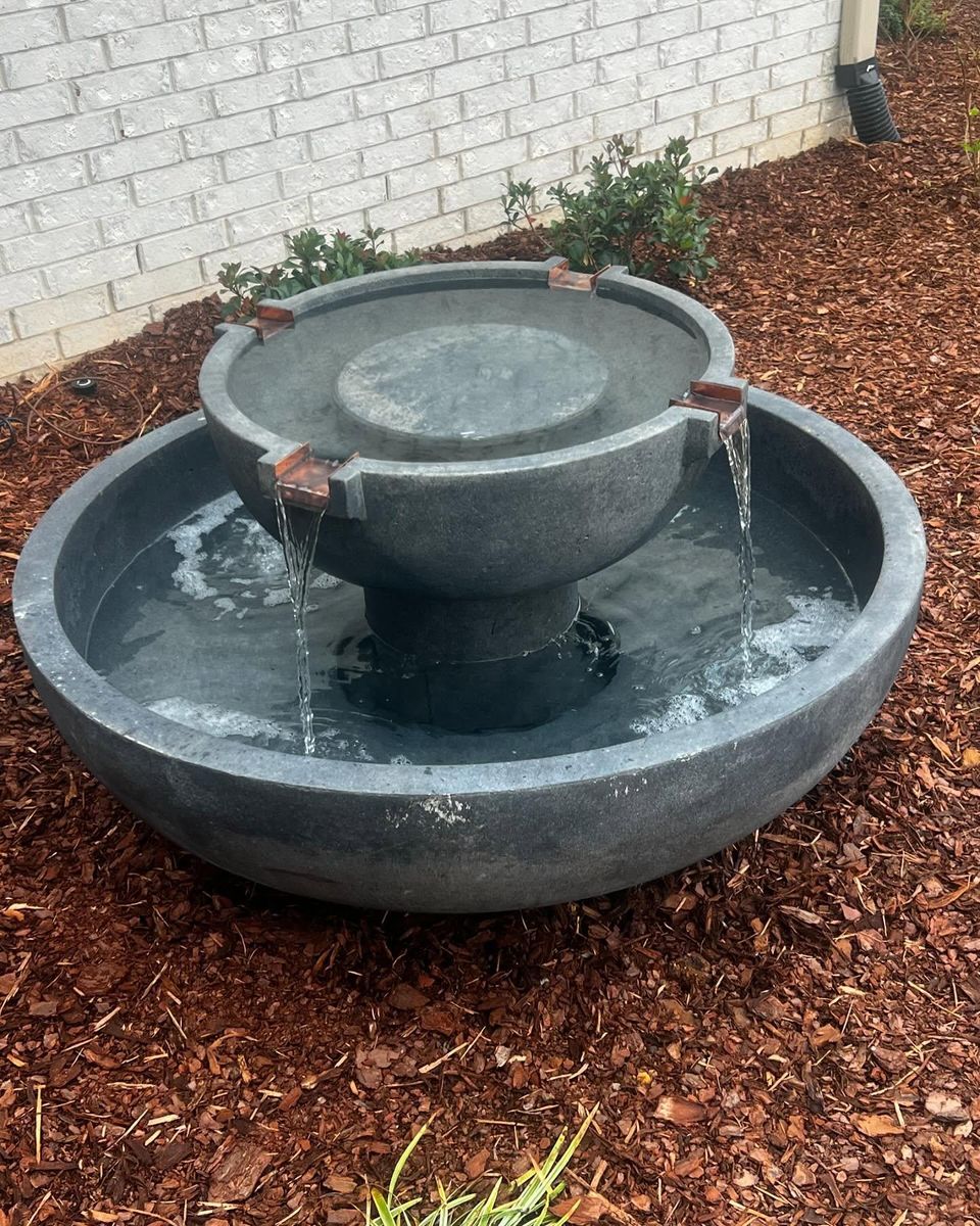 Natural Stone Hardscape for CSS Renovations in Huntsville, AL