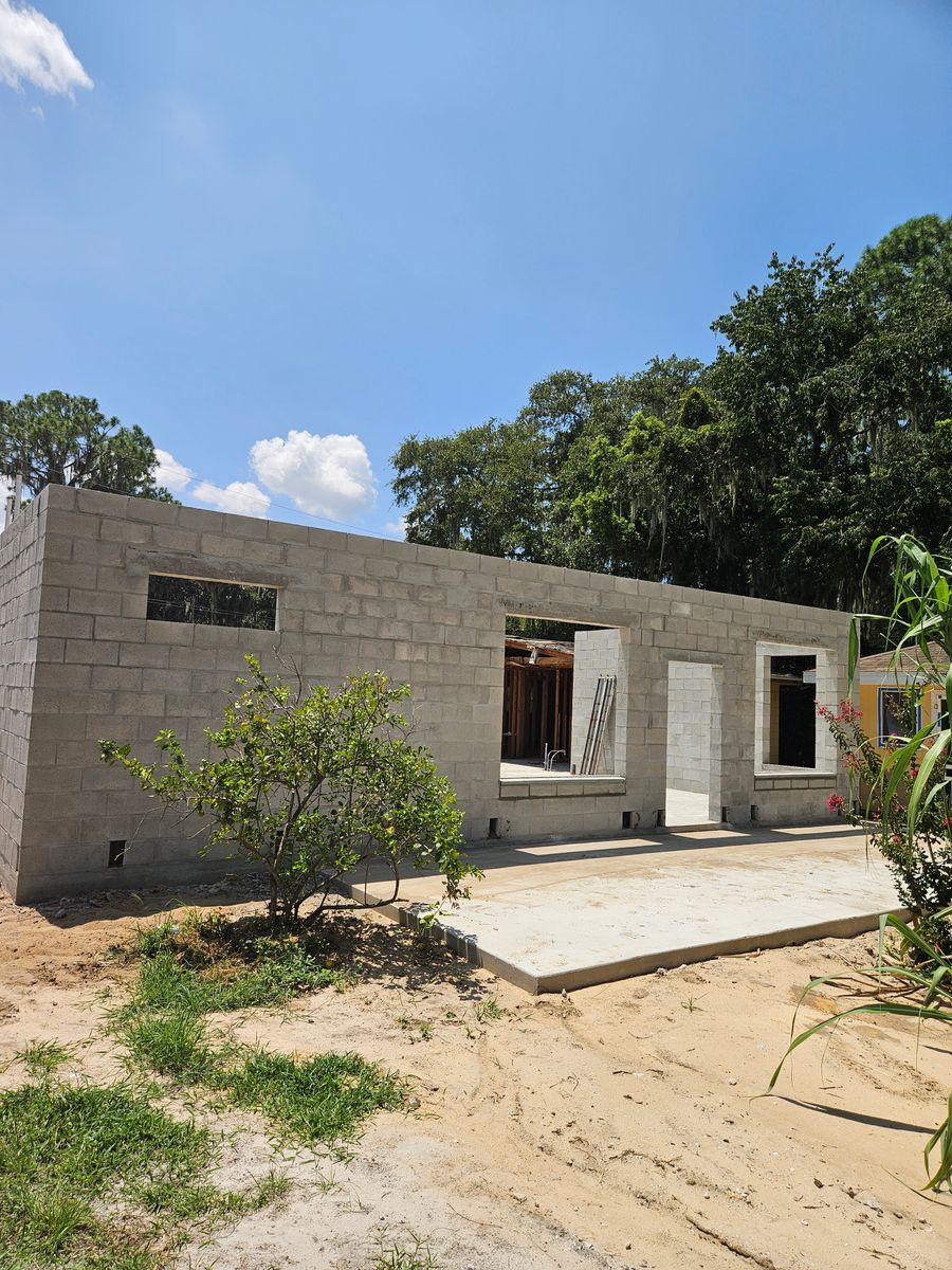 New Construction for Clark Masonry in Lake County, FL