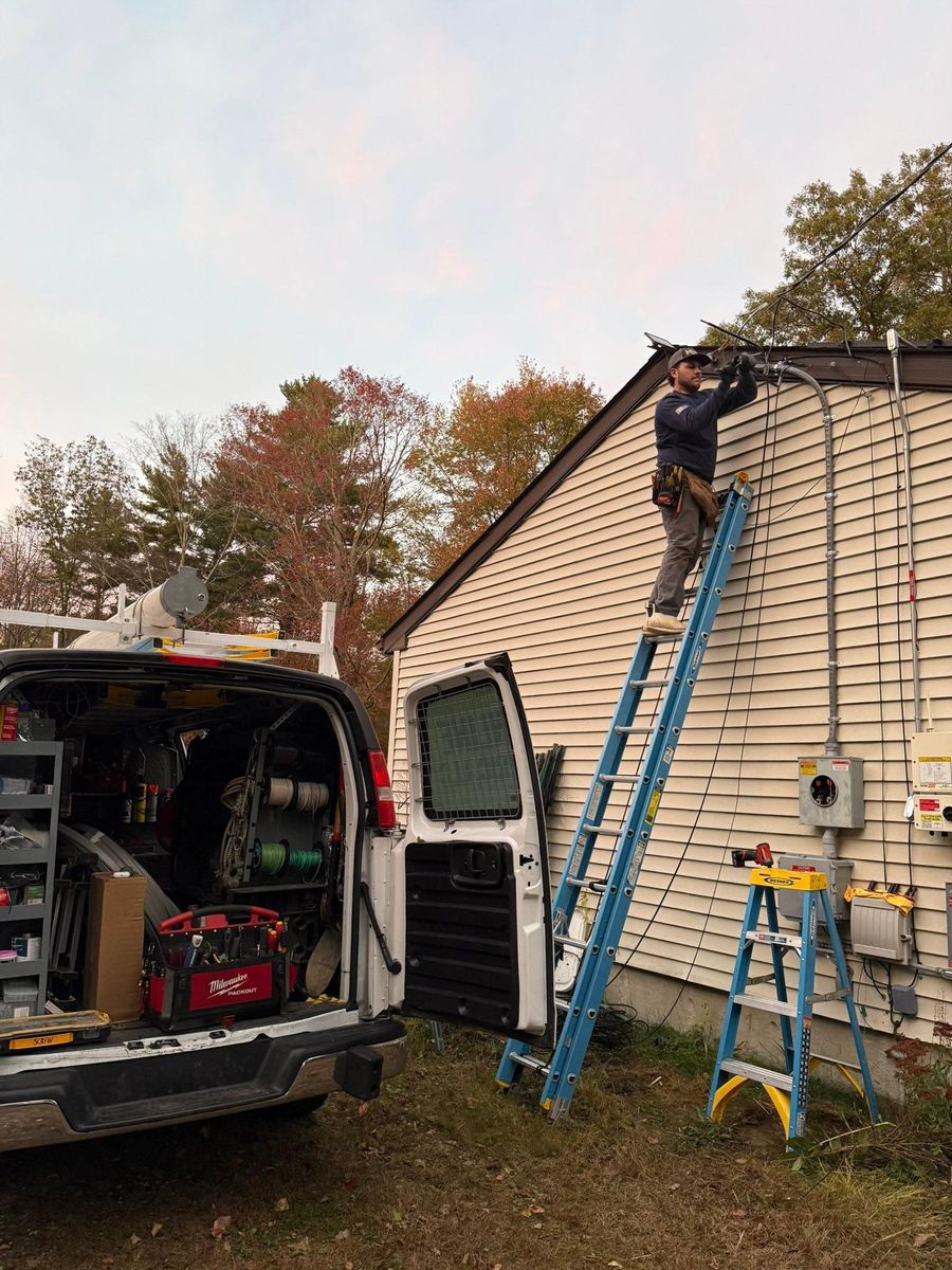 Wiring and Rewiring for Mainline Electric LLC in Windham County, CT