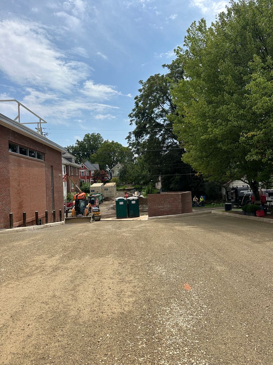 Grading for James R Carter Paving in Roanoke, VA