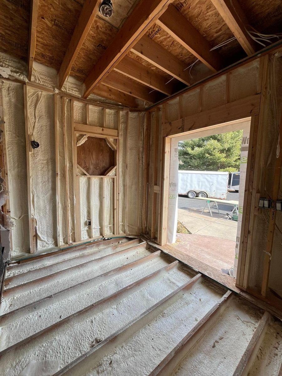 New Home Construction Spray Foam Insulation for Schwartz Spray Foam Services in Osseo, WI