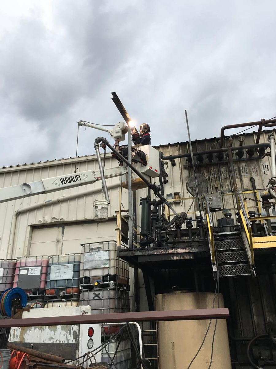 Arc Welding for K & S Welding and Construction in Memphis, Tennessee