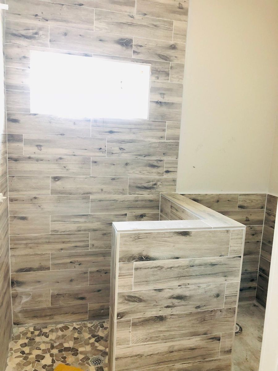 Bathroom Renovation for JD Custom in Bowie,  TX