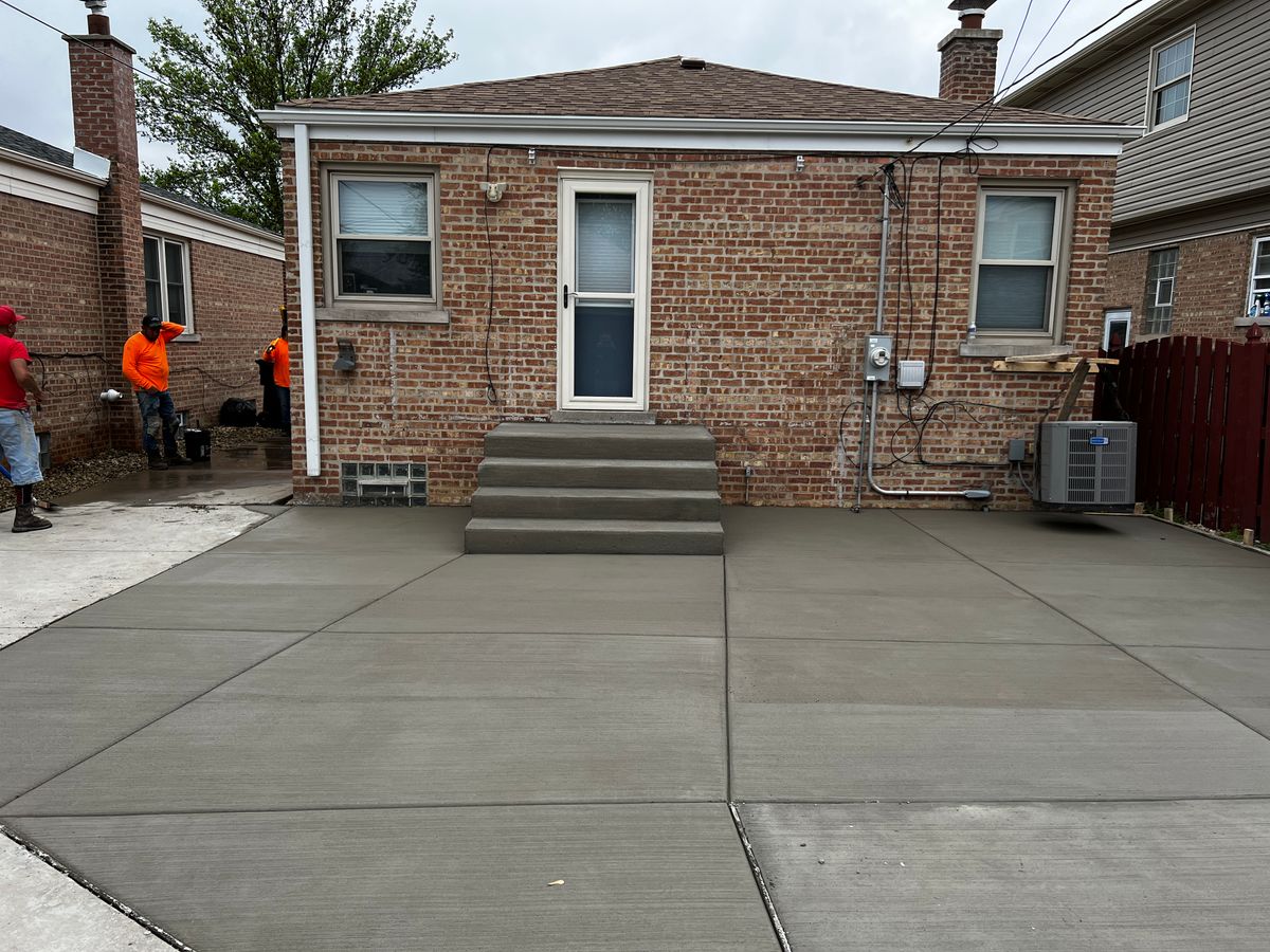 Concrete Driveways for Onyx Concrete Contractors in Chicago, IL