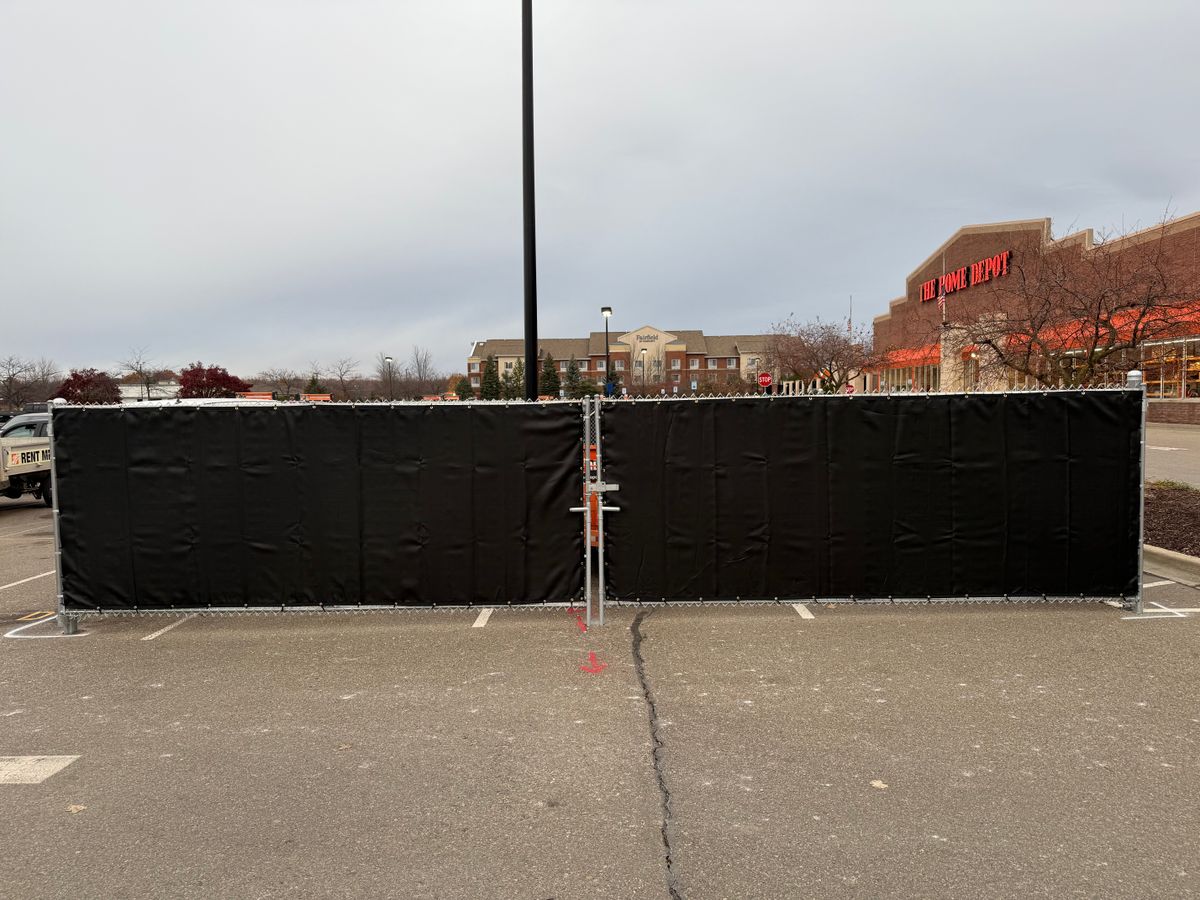 Fence Installation for TMF Services in Lapeer County, MI