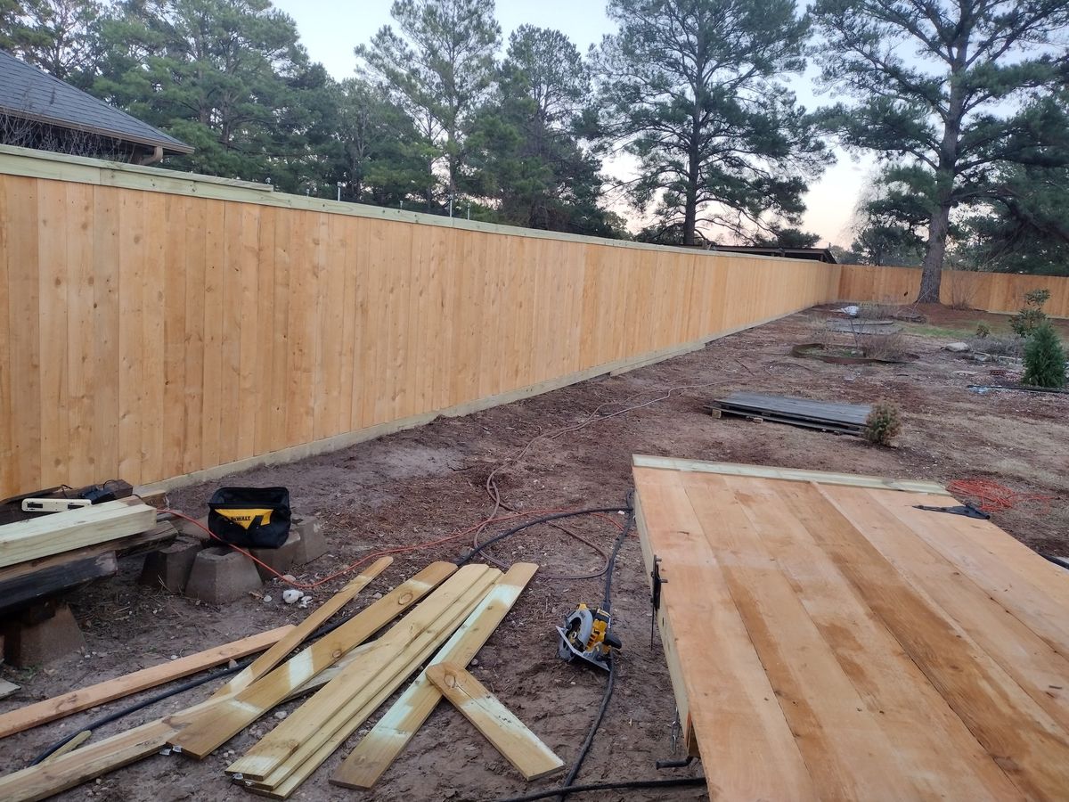 Fencing for PJC Residential Services in Katy, TX