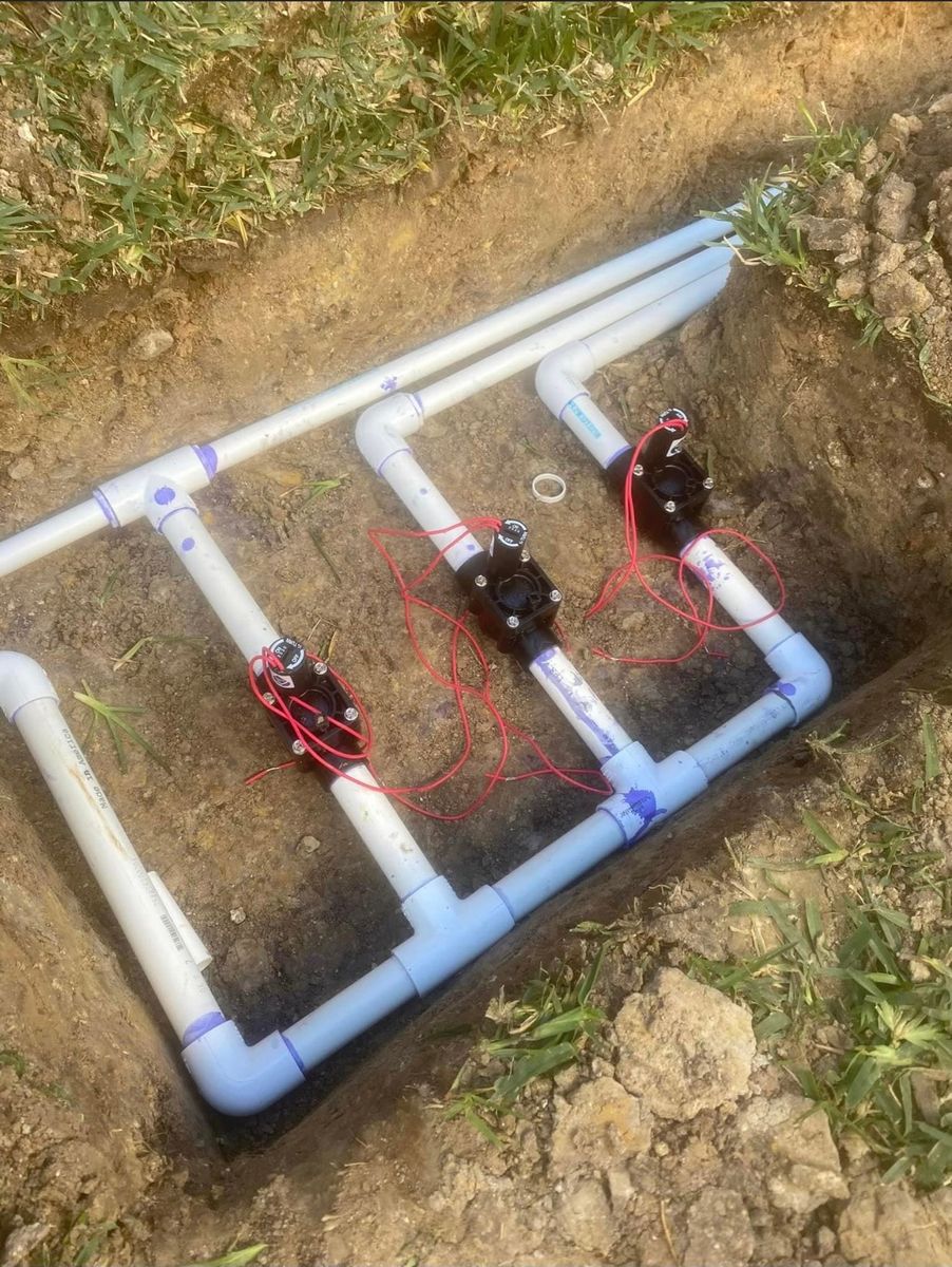 French Drain Install for Full Armor Landscapes in League City, TX