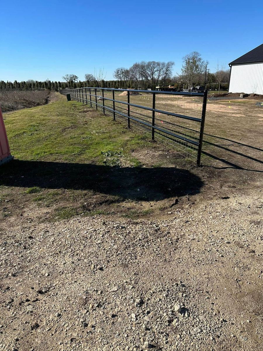 Wrought Iron Fencing for Faith Fence and Fabrication Inc. in Gunter, TX