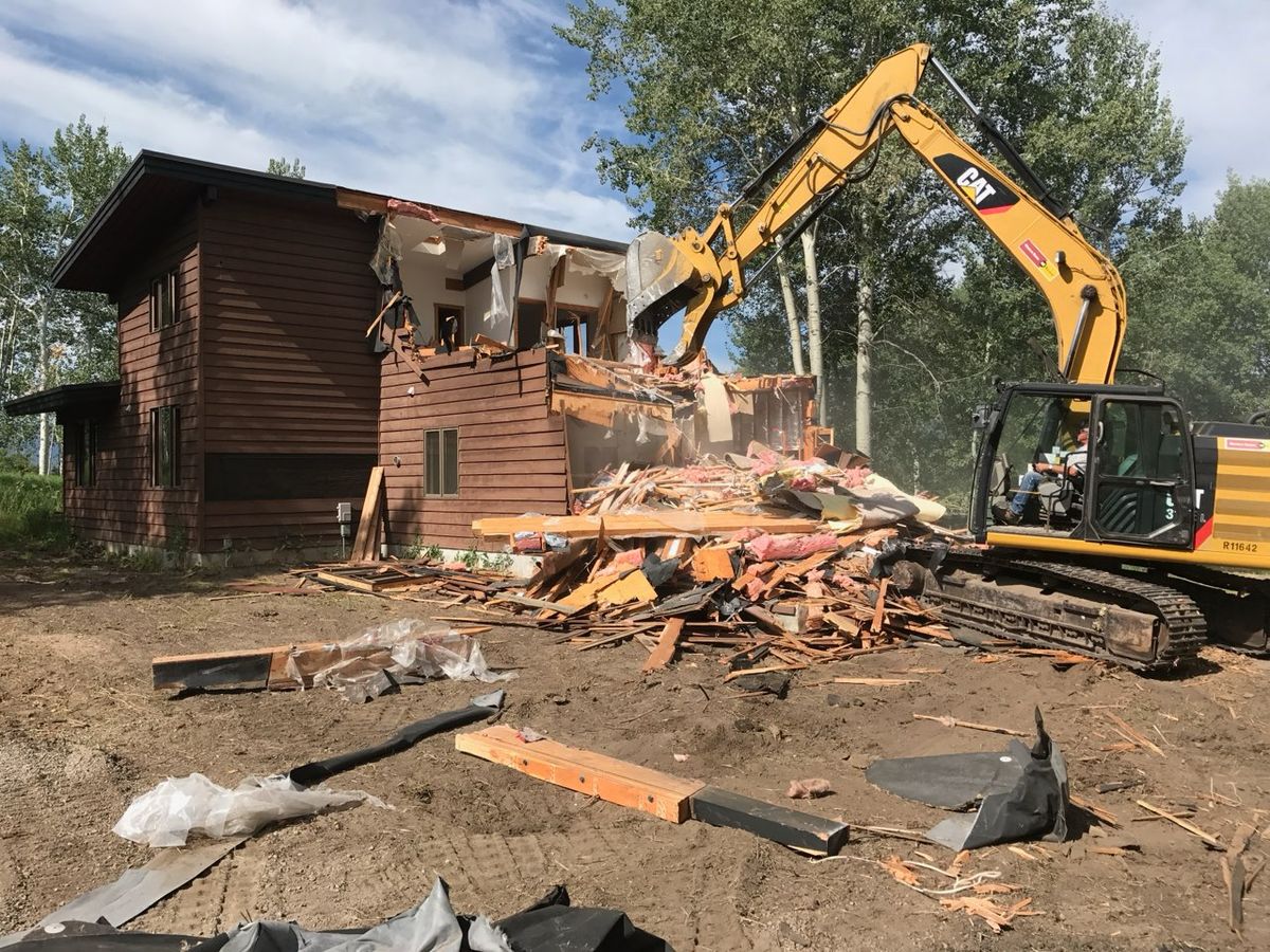 Land Clearing for Hansen Earth Works in Jackson, WY