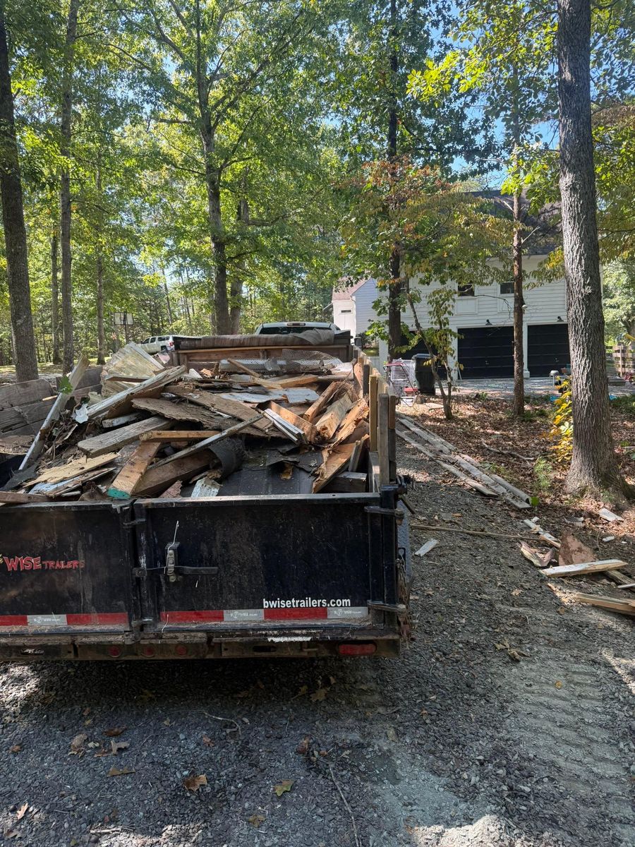 Excavation for Chiles Lawn & Landscaping in Gordonsville, VA