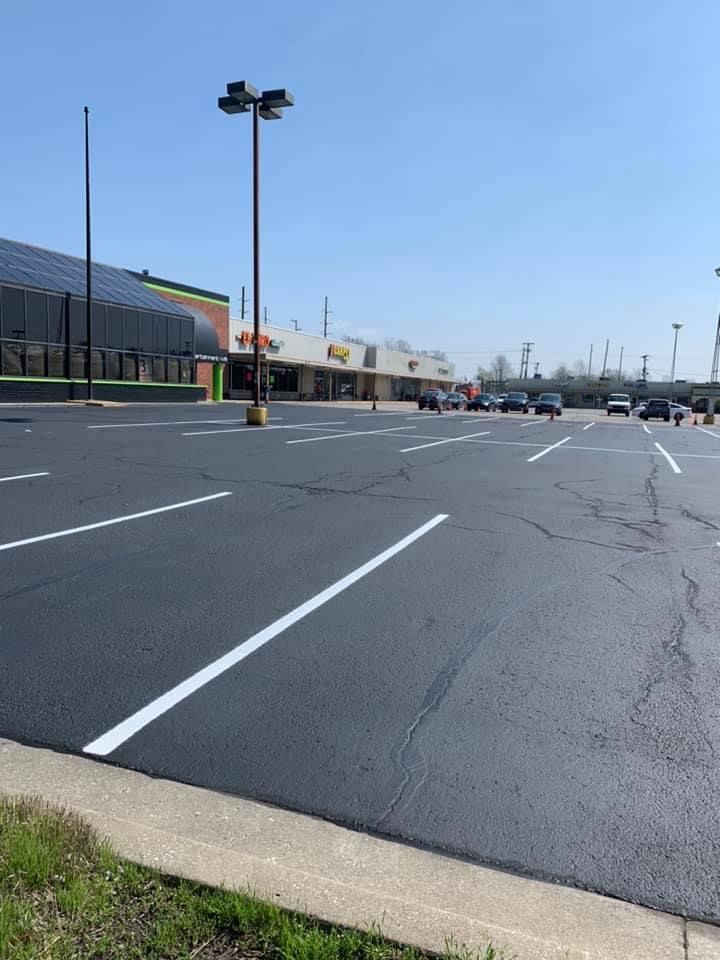 Pavement Striping for Always Sealcoating & Paving in Indianapolis, IN