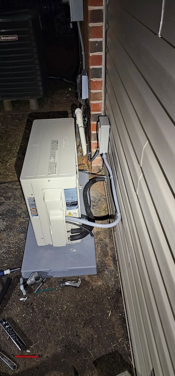 Installation of HVAC Systems for Chaney’s Mechanical Services LLC in Sharpsburg, MD