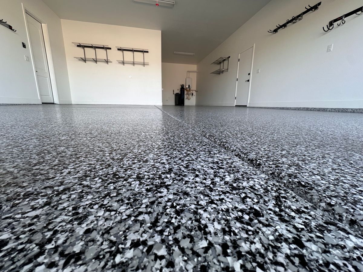 Epoxy Garage Coatings for PRYME EPOXY LLC in Mayer, AZ