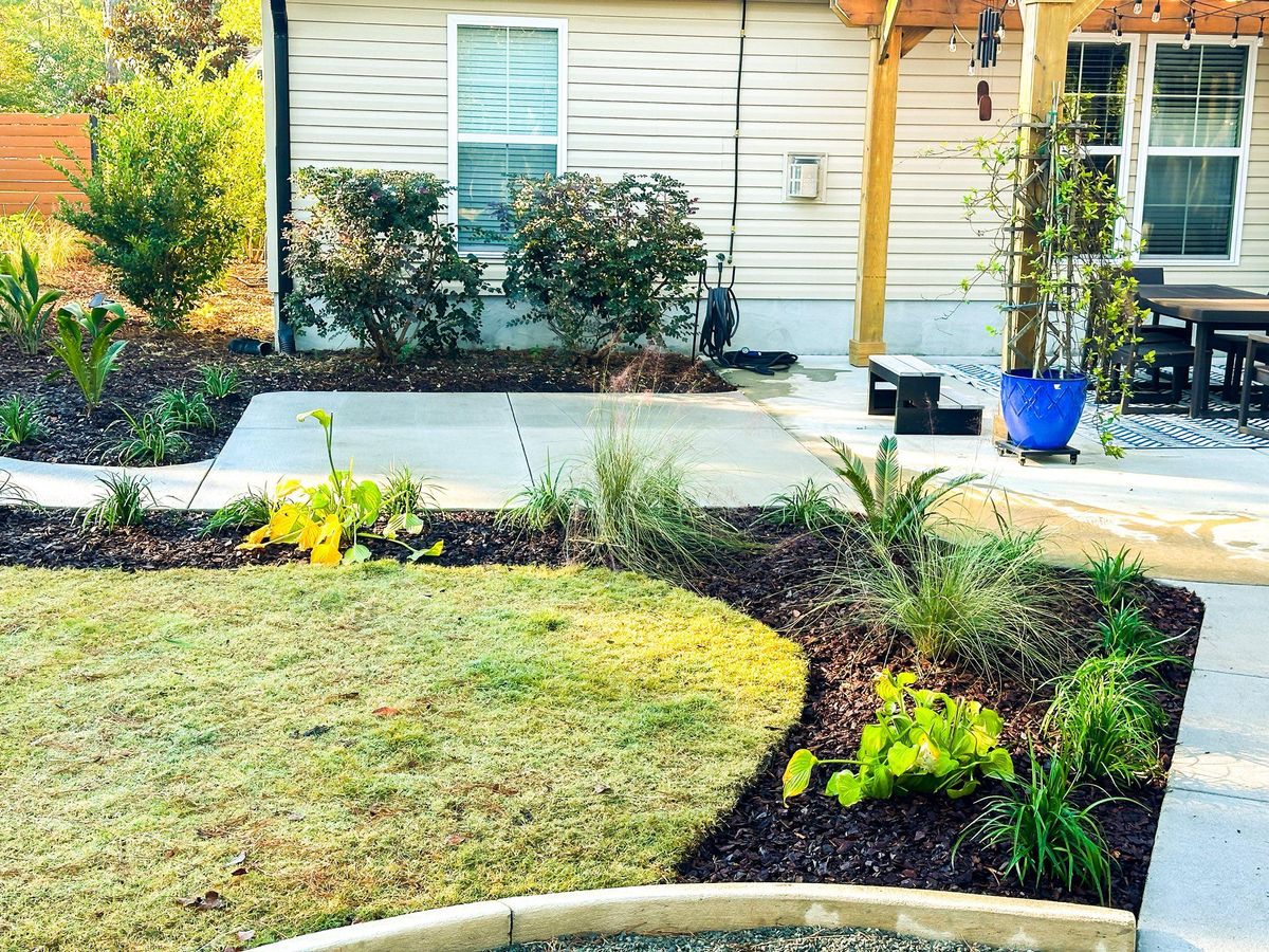 Mulch Installation for Nature Tones Landscaping & Hardscaping in Hampstead, NC