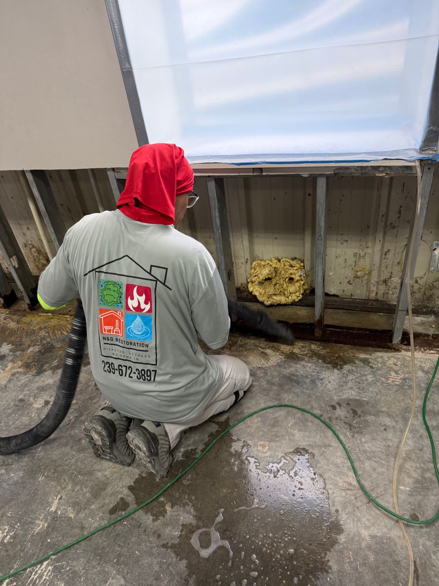 Mold Remediation for N&D Restoration Services: When Disaster Strikes, We Come In in Cape Coral,  FL