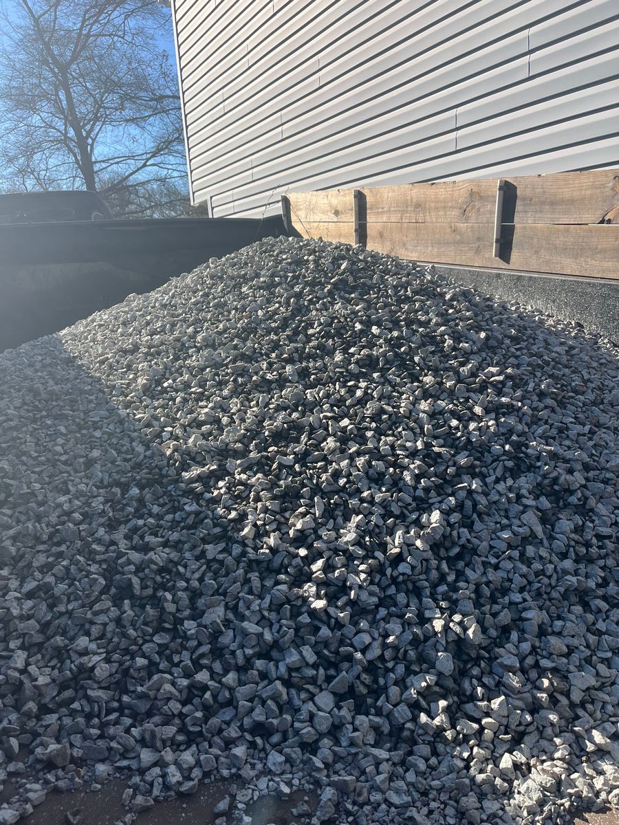 Gravel Delivery and Installation for Atlas Home Services in Mechanicsville, VA
