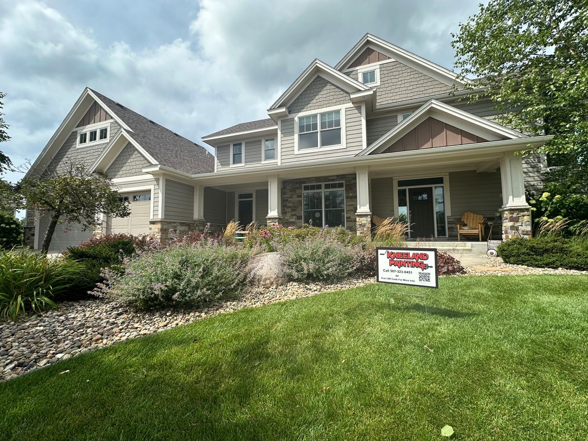 Exterior Painting for Kneeland Painting LLC in Rochester, MN