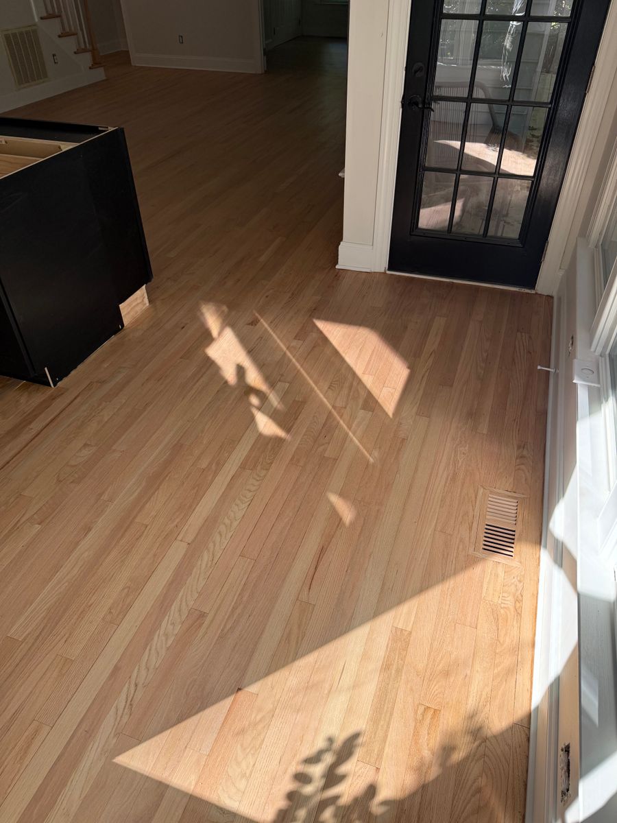 Sanding/Refinishing for Master Hardwood Floors in Raleigh, NC