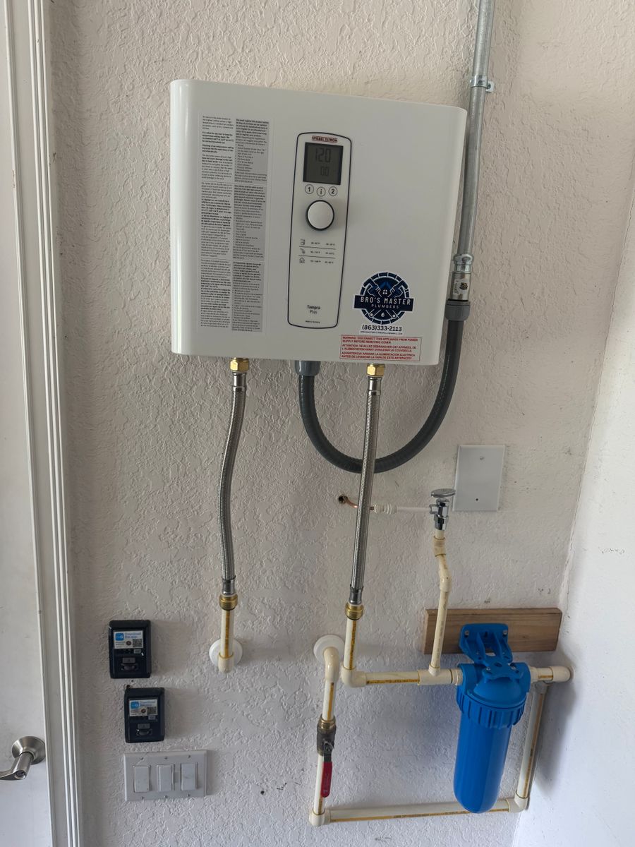 Water Heater Installation and Repair for Bro’s Master Plumbers in Auburndale, FL
