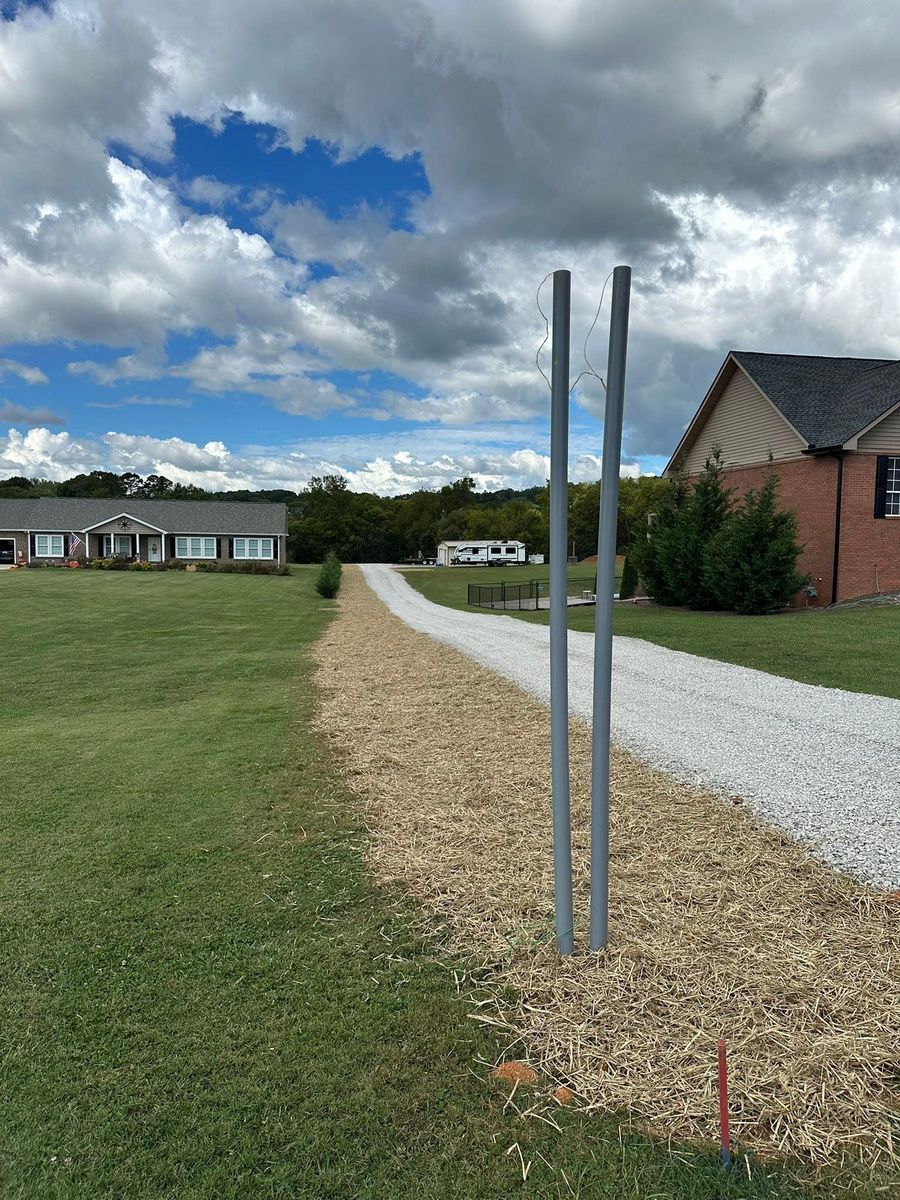 Site Preparation for Phillips Construction and Excavating in Seymour, TN