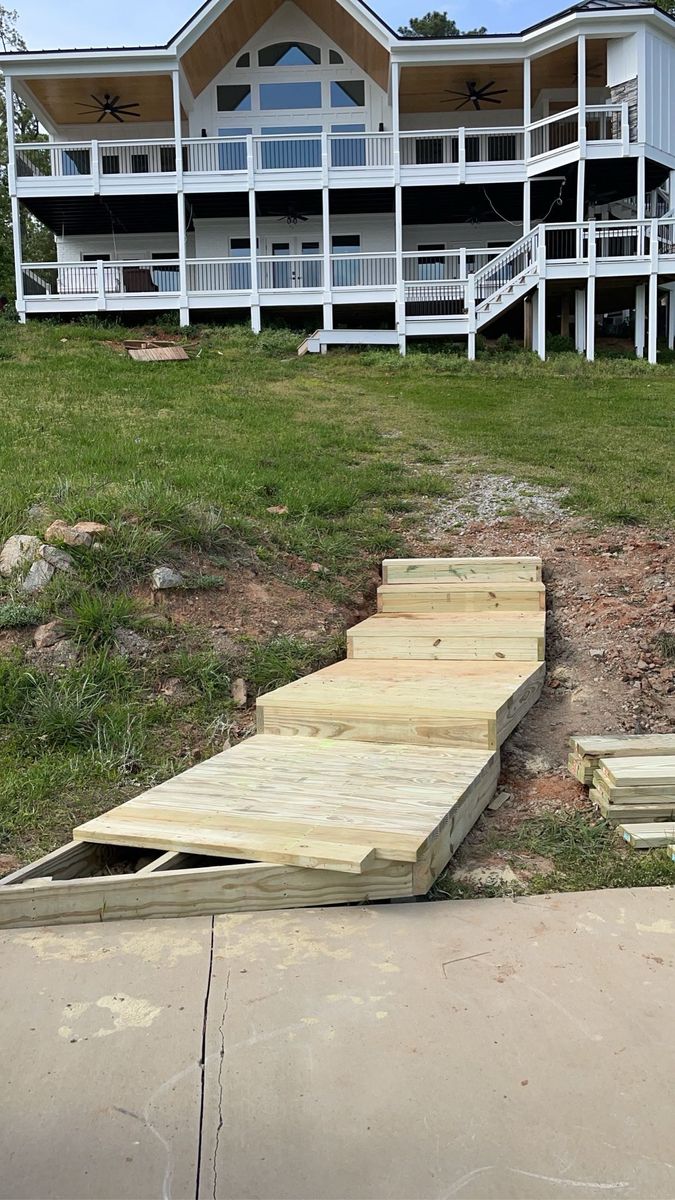 Deck & Patio Installation for JDF Carpentry LLC in Lake Murray of Richland, SC