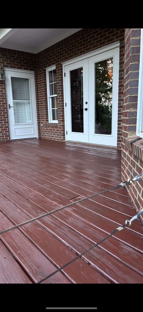 Painting for Southland Fencing and Construction in Anniston, AL