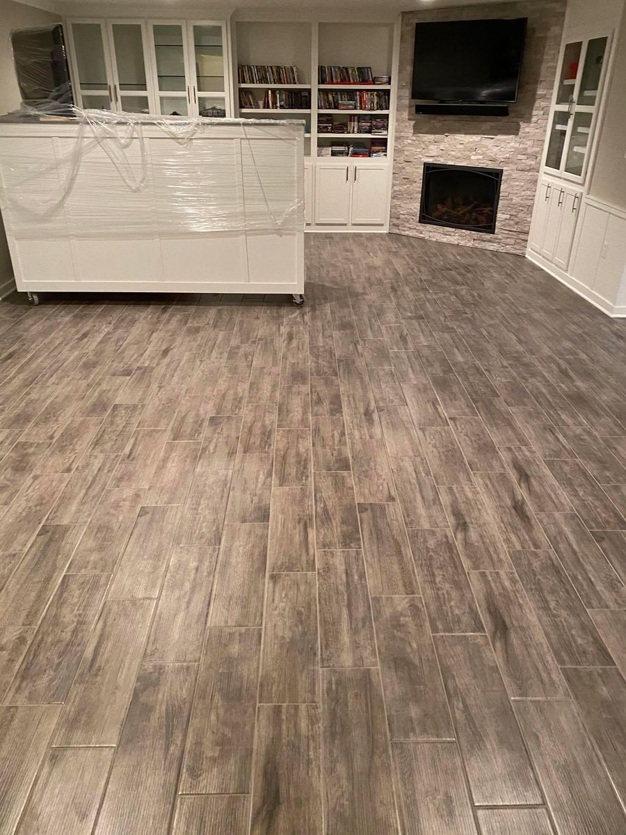 Stone Tiling for Jays Tile Styles LLC in New Berlin, WI