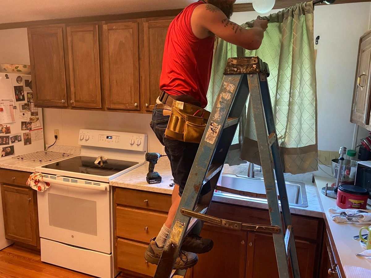 Kitchen Renovation for HRC Herring Roofing and Construction in Maryville, TN