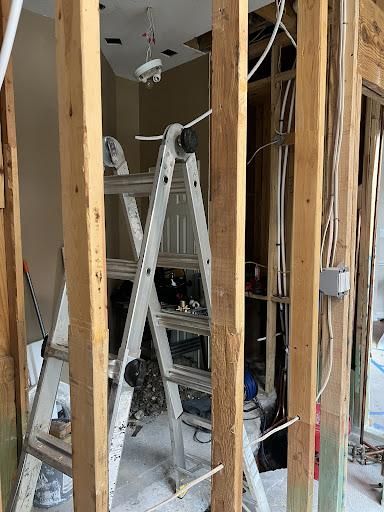 Framing for Git Er Done Home Remodeling in Wylie, TX