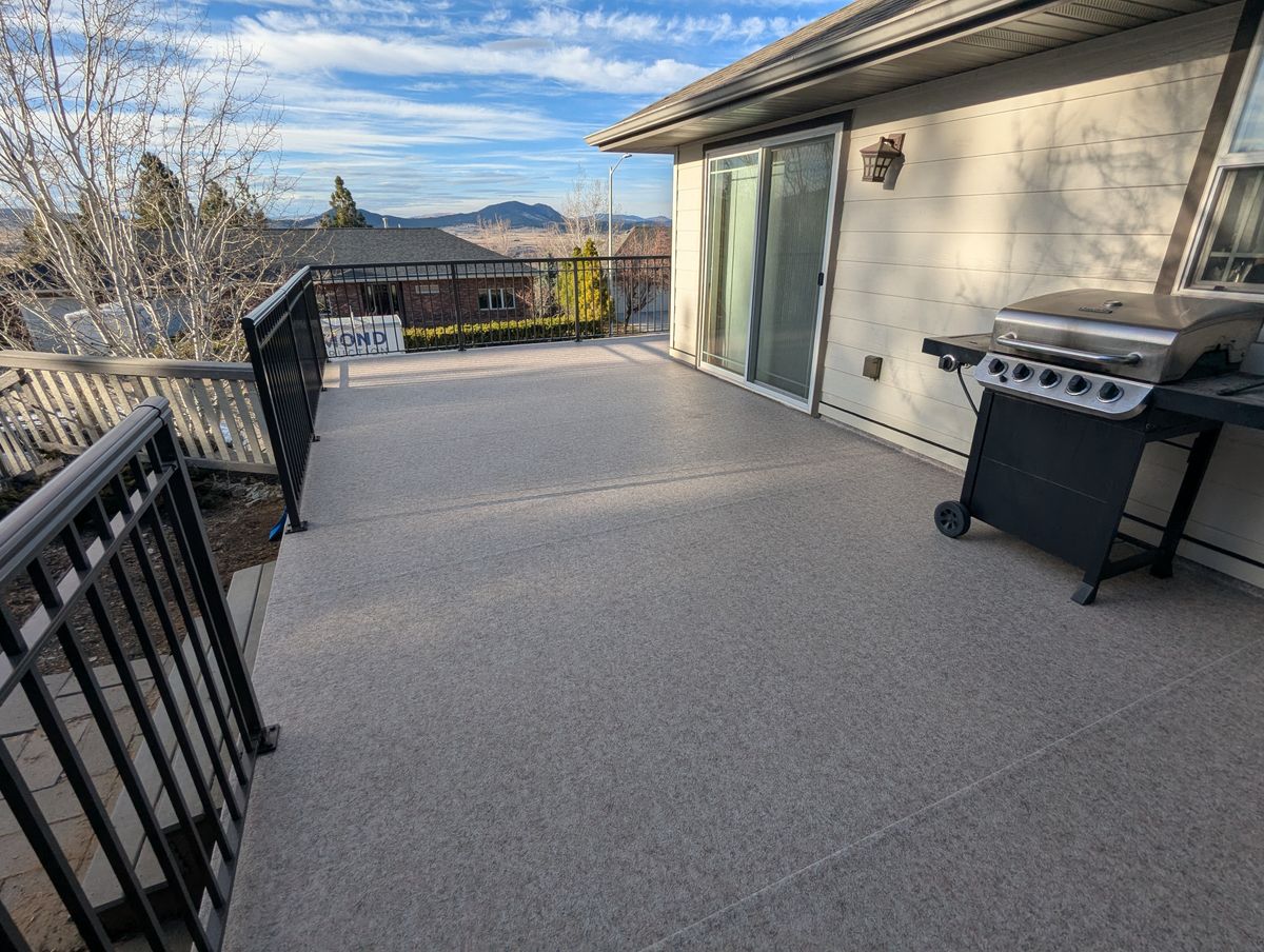 Waterproof Decks for Canyon Construction Services in Helena, MT