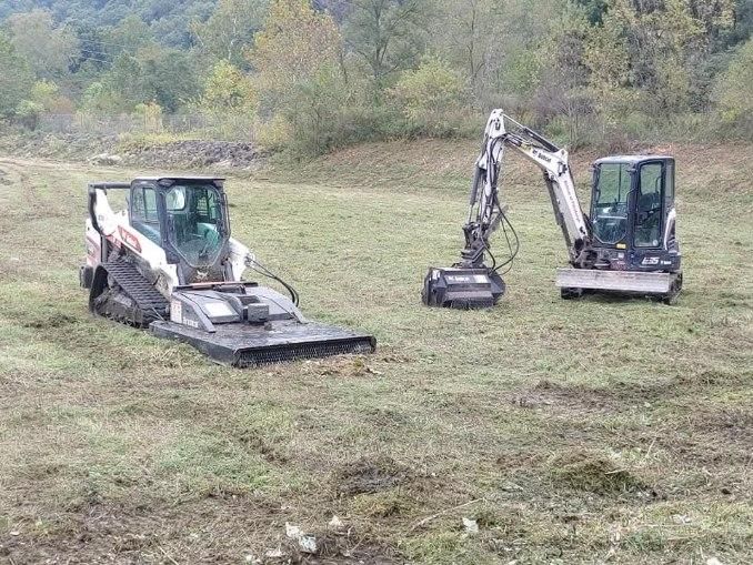 Brush Hogging for Cox's Ag Services, LLC in Evans City, PA