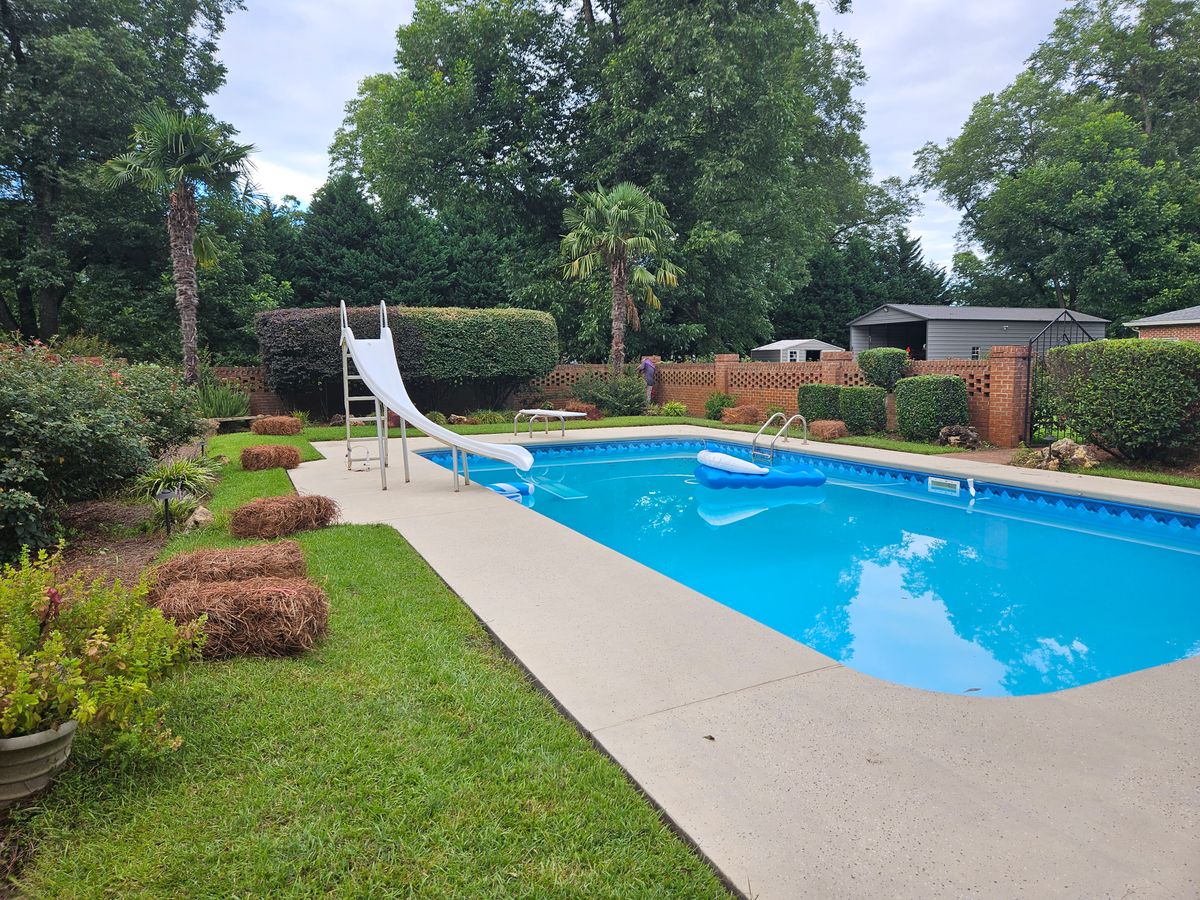 Landscape Installation for Zepeda's Mowing in Fort Valley, GA