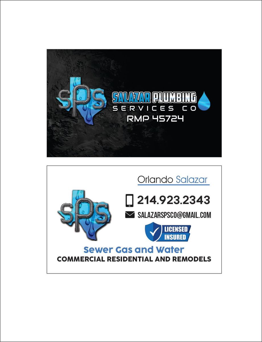 Drain Cleaning for Salazar Plumbing Services Co LLC in Garland, TX