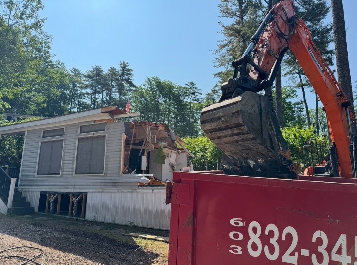 Demolition for AFH Earthworks in Madison, NH
