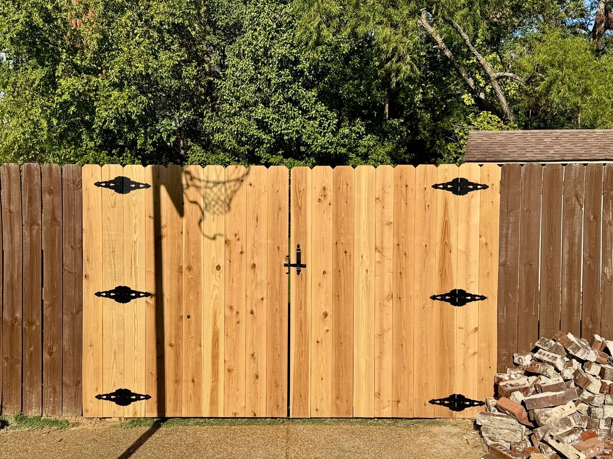 Gate Installation for First Fence LLC in Hernando, MS