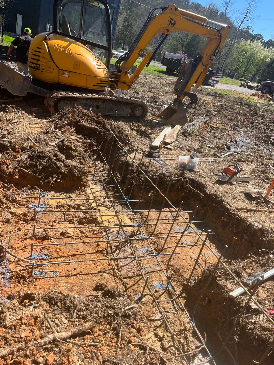 Site Preparation for J.P Landscaping and Excavation in Chattanooga, TN