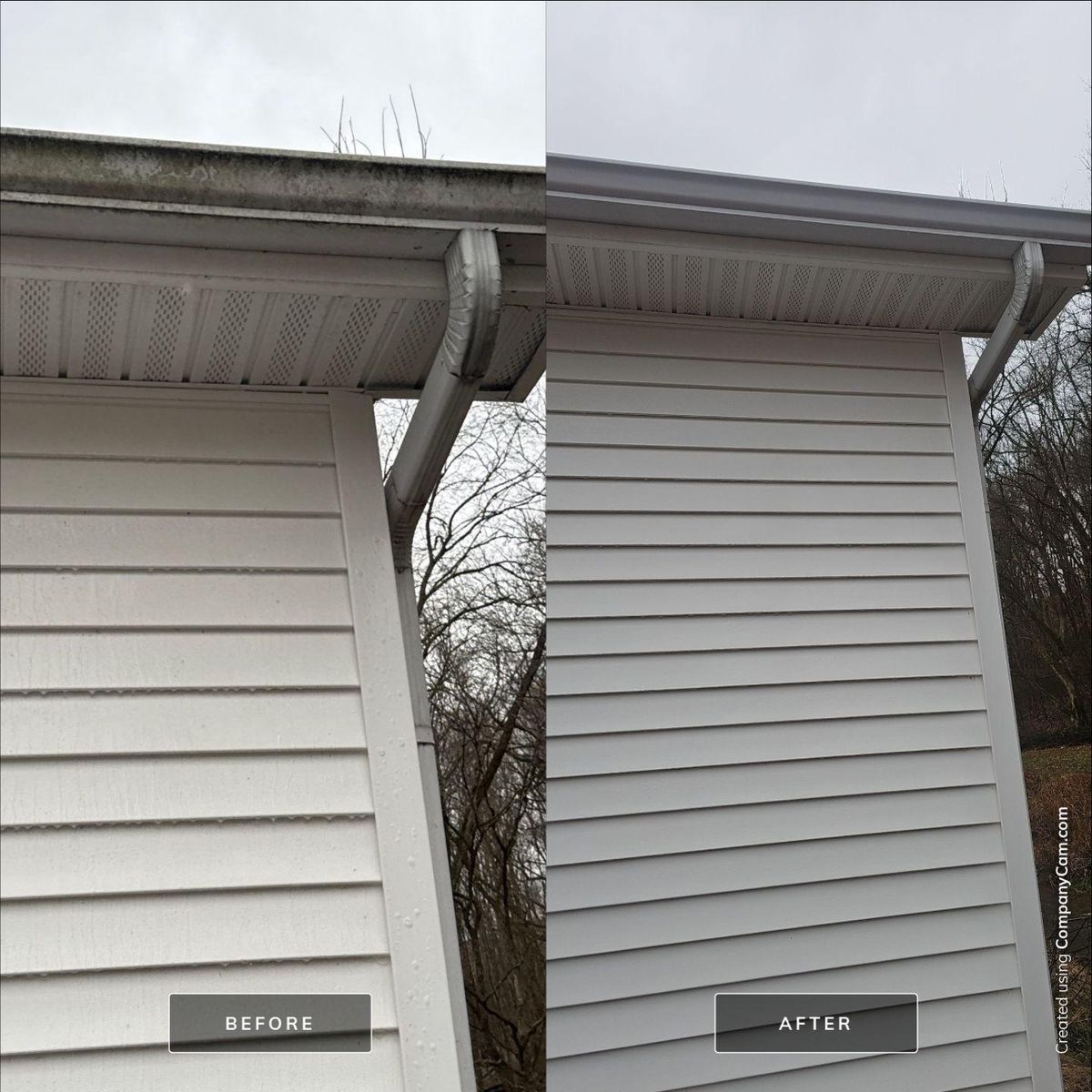 Gutter Cleaning for Cumberland Gap Pro Wash LLC in Harrogate, Tennessee