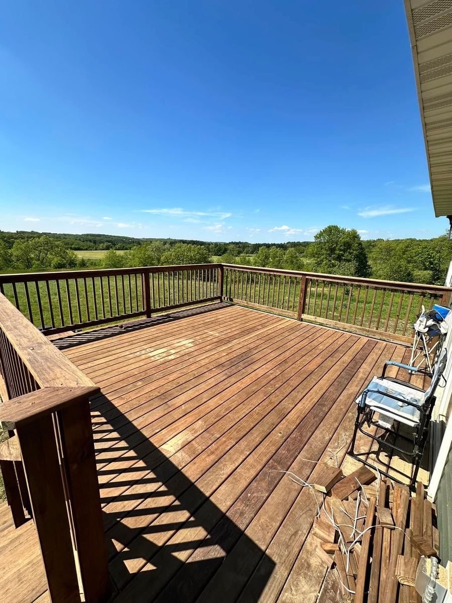Decks for C.P. Construction in Argyle, WI